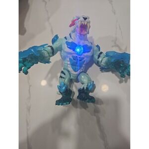 Mr Beast Cryo Lab Mystery Collector 7.25" Big Tiger Figure Lights Sounds MrBeast